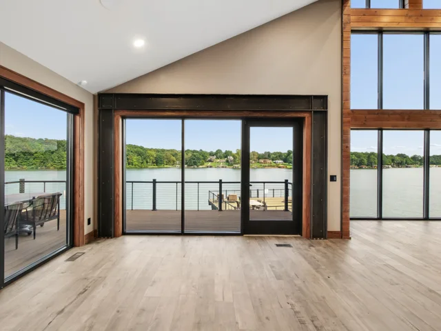 Dining and kitchen spaces at 88 Lakeview Court