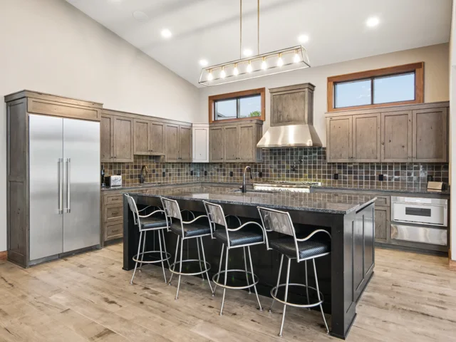 Kitchen and custom cabinetry at 88 Lakeview Court