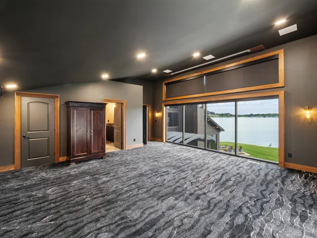 Bedroom / theater room at 88 Lakeview Court