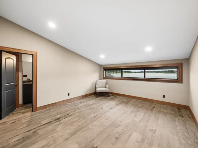 Upper-level guest bedroom at 88 Lakeview Court