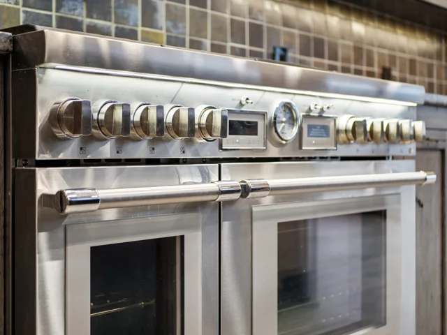 Kitchen appliance detail at 88 Lakeview Court